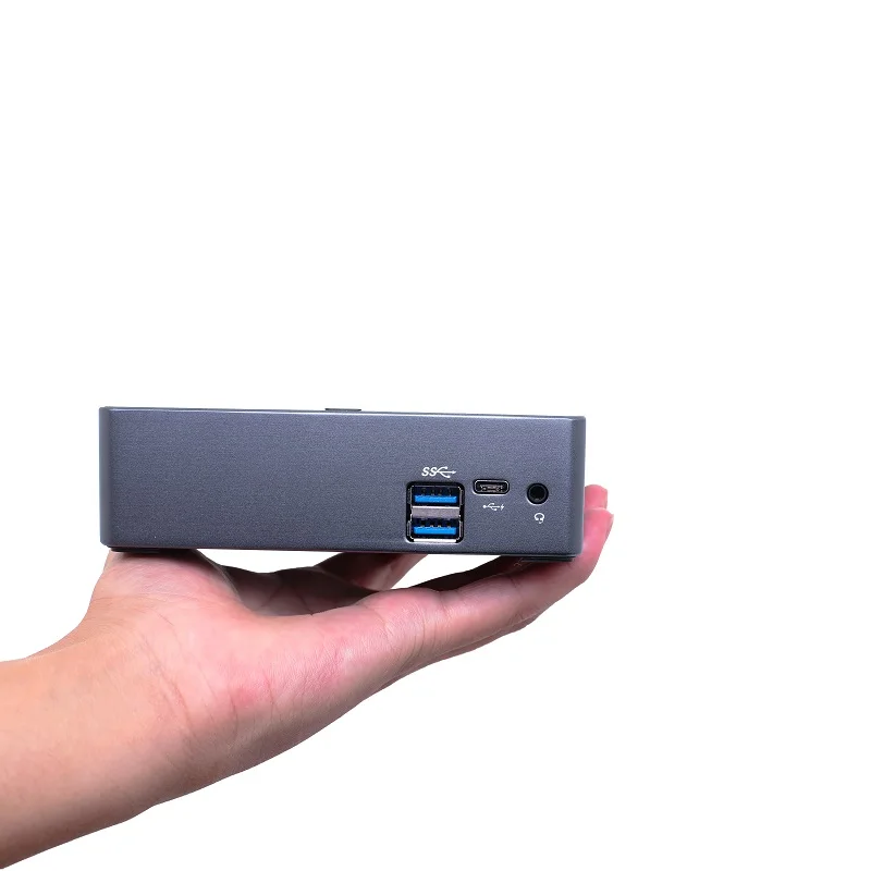 
DDR4 Mini PC Intel Core i7 8550U 16GB RAM 512GB M.2 SSD Nuc Mini Desktop i5 8250U Wins 10 Pro Quad Core Type-c Thin Client 