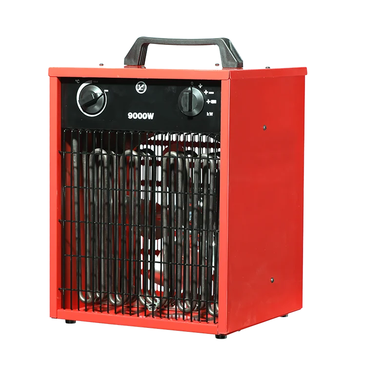 9kw Electric fan heater heating element with temperature control