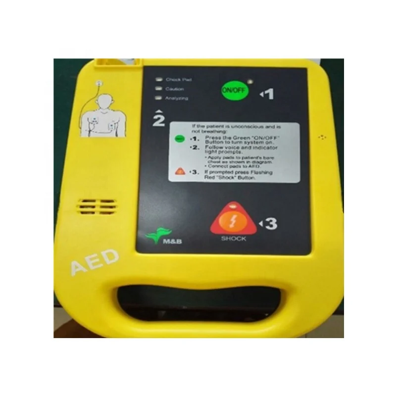 First aid medical portable aed automated external defibrillator