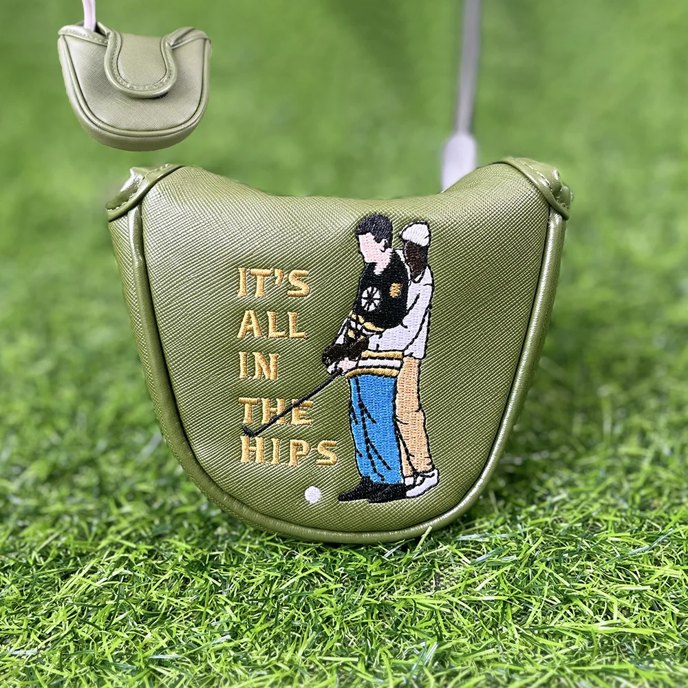 Golf putter cover custom  golf  headcover embroidery LOGO Support LOW MOQ customization fast ship