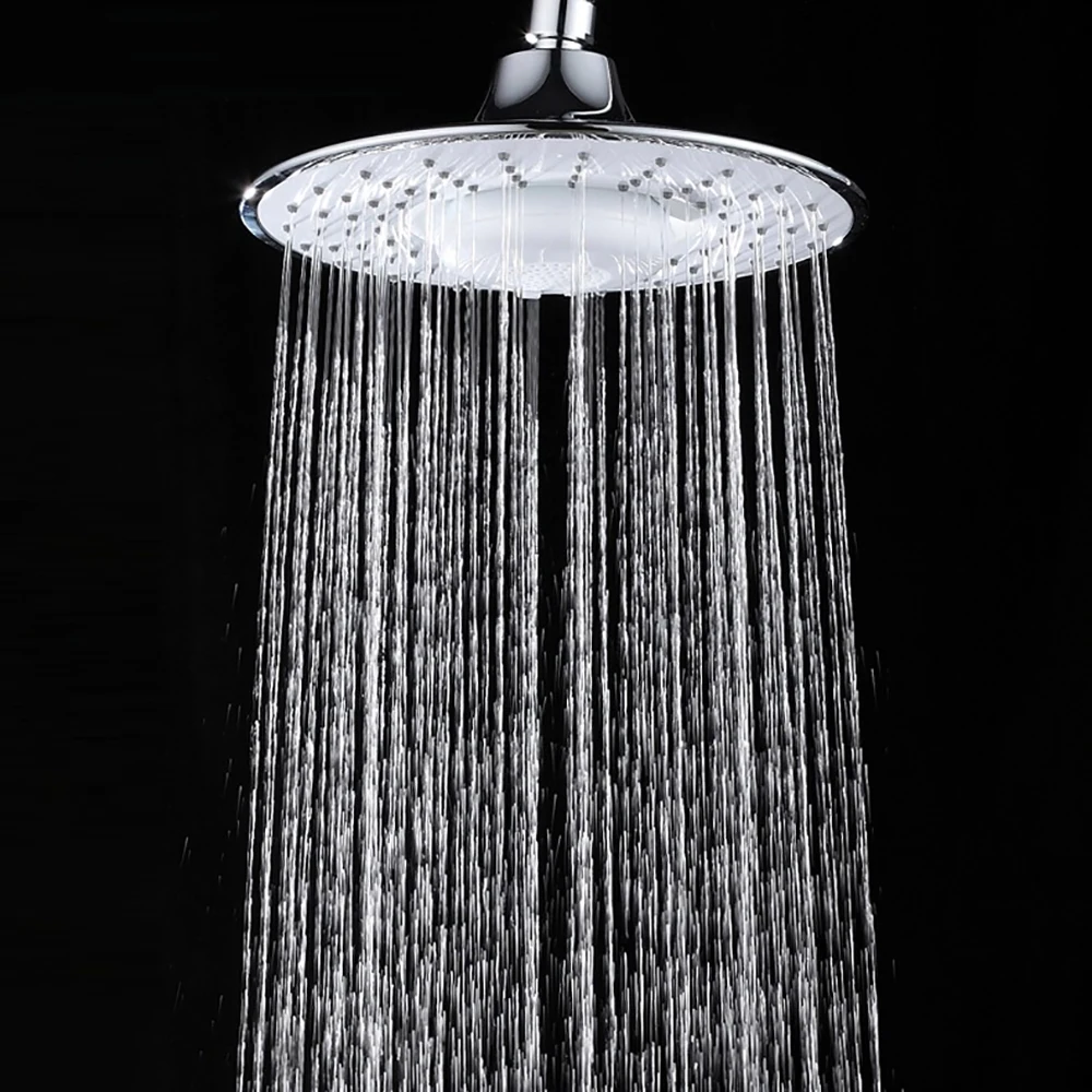 High Quality Bathroom 8 Inch Abs Bt Wireless Waterproof Speaker Blue Tooth Music Shower Head