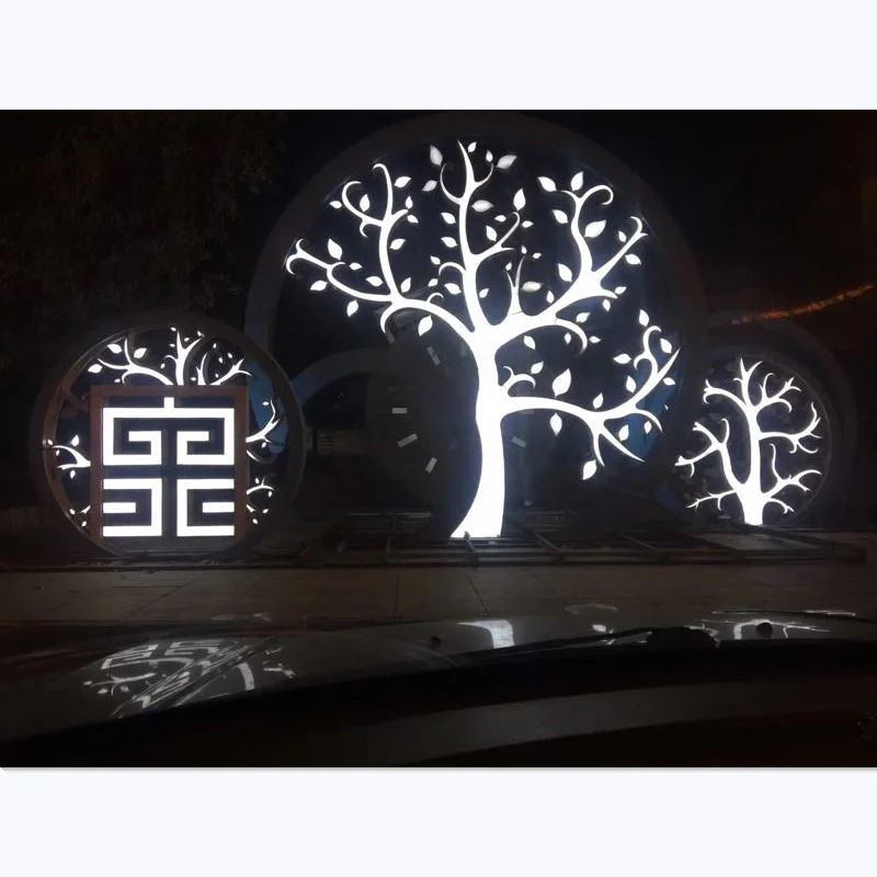Outdoor Tree Flower Garden Decorative Led Landscape Motif Light OEM Customized Waterproof IP65