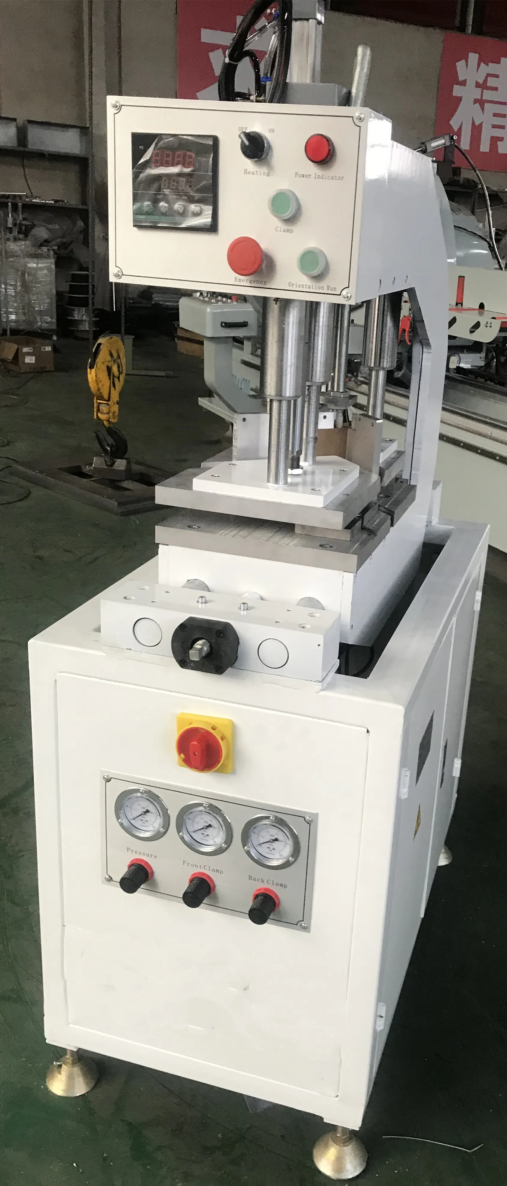 Одиночная головка upvc сварочный аппарат для окон и дверей