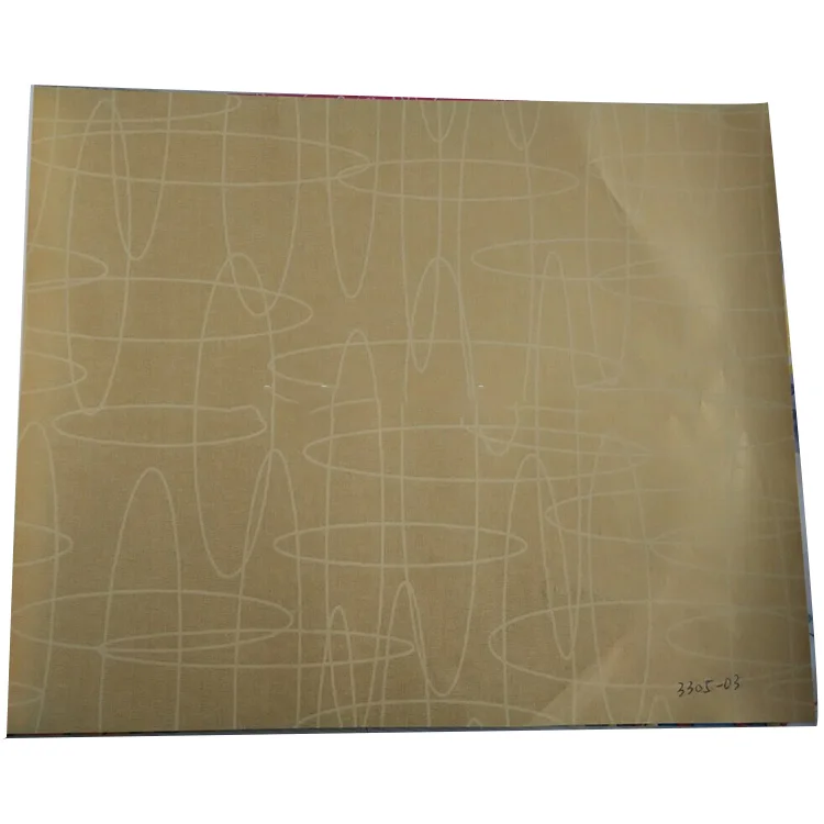 
Heat Insulation Pvc Lamination Wooden Color Restaurant Office False Ceiling Design 