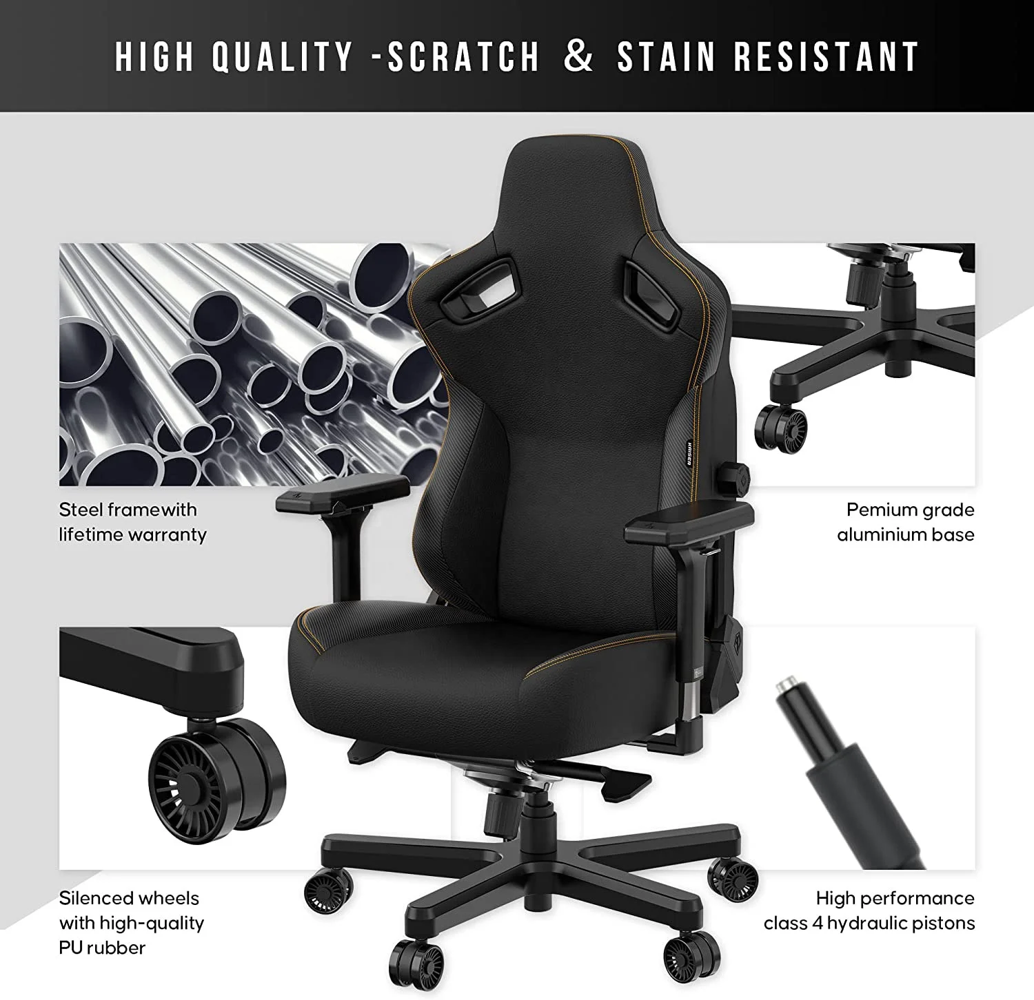 Free Sample Custom Cheap Game Chair Black Large Pro Max Silla Gaming Computer Chair with Magnetic Pillow for Adults