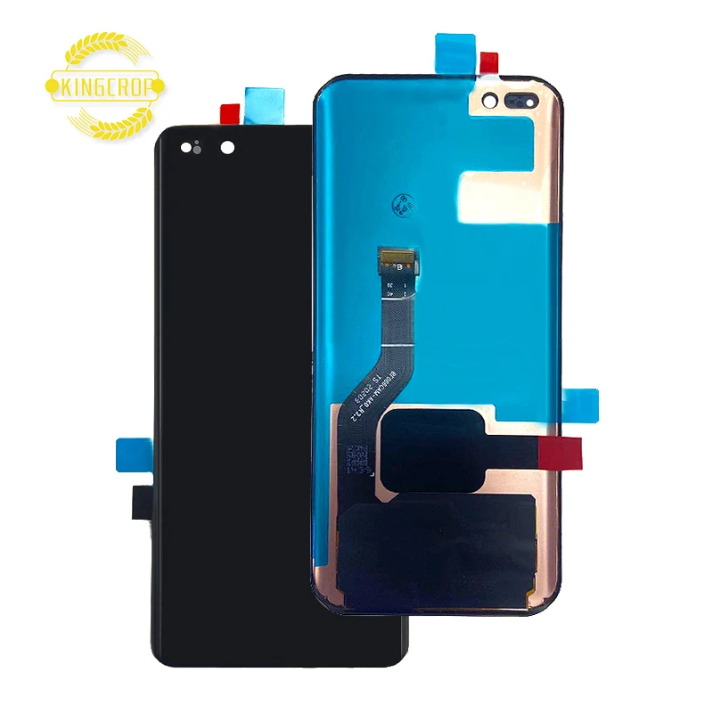 OLED For Huawei P40 Pro Display Touch Panel Screen Digitizer with frame For P40 Pro LCD ELS-NX9 ELS-N04 ELS-AN00 ELS-TN00