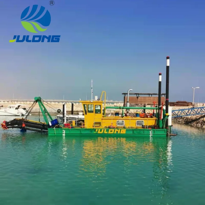 Dredging Machine Sand Dredger Cutter Suction Dredger With 6 m Dredging Depth