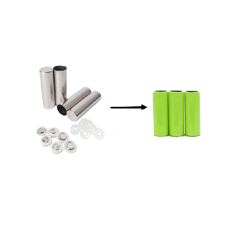 21700 18650 lithium ion battery case Cylindrical Cell Cases and Anti-Explosive plate with Insulation O-ring
