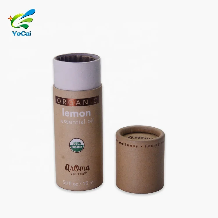 Essential oil bottles in different sizes Beauty packaging paper goods Eco-friendly hair serum container eco friendly paper tube