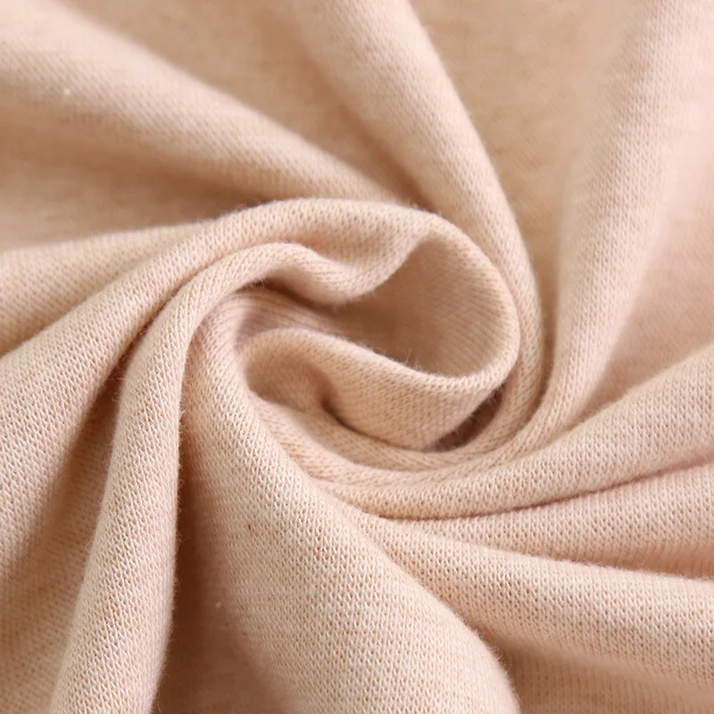 Z094 Colored cotton rib knit fabric baby knitted colored cotton neckline rib cuff elastic thread fabric