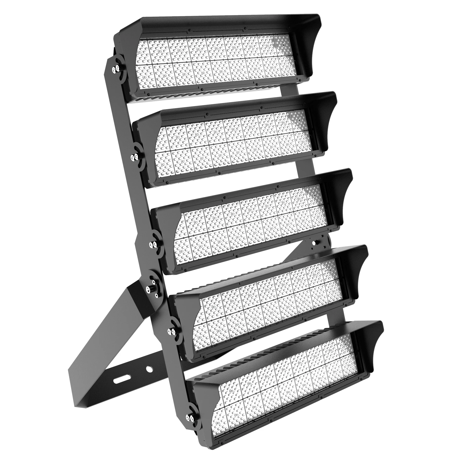 Shenzhen factory die-casting aluminum ip65 waterproof tennis court 4 modules 1000w  led stadium light