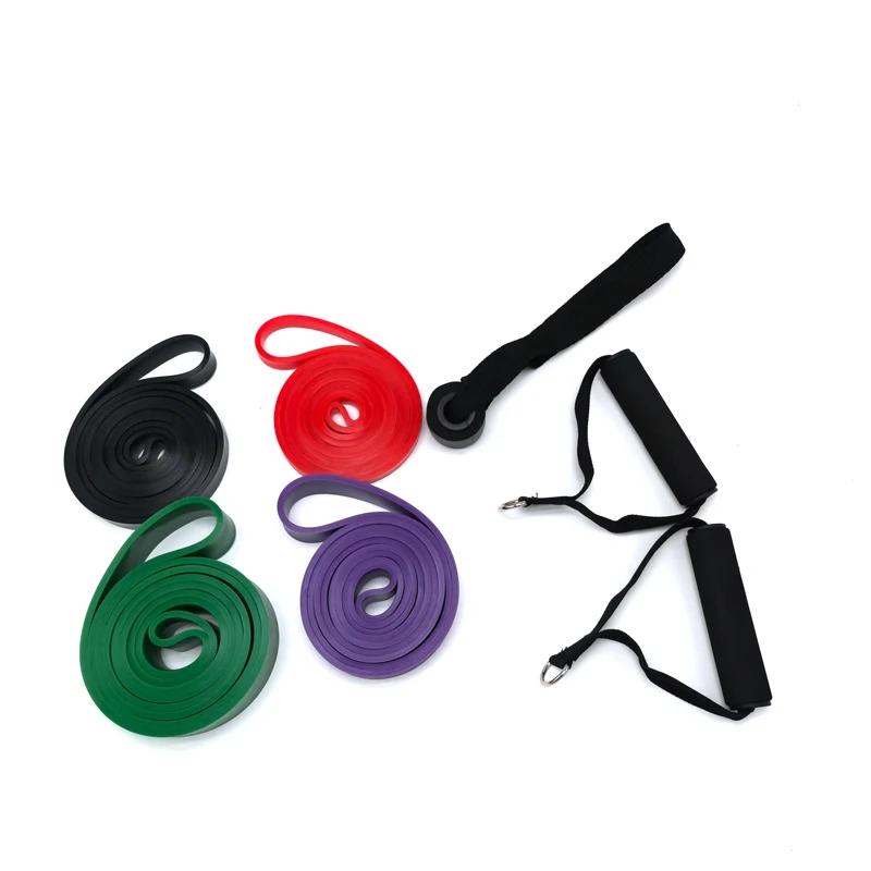 Resistance Bands Custom  Personalized Pro Non Slip Pilates Sport Exercise Bands Fitness