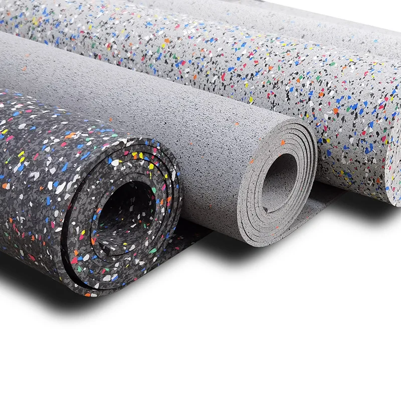 12mm Thickness Anti-slip SBR EPDM Fitness Gym Rubber Roll for Floor Rubber Flooring