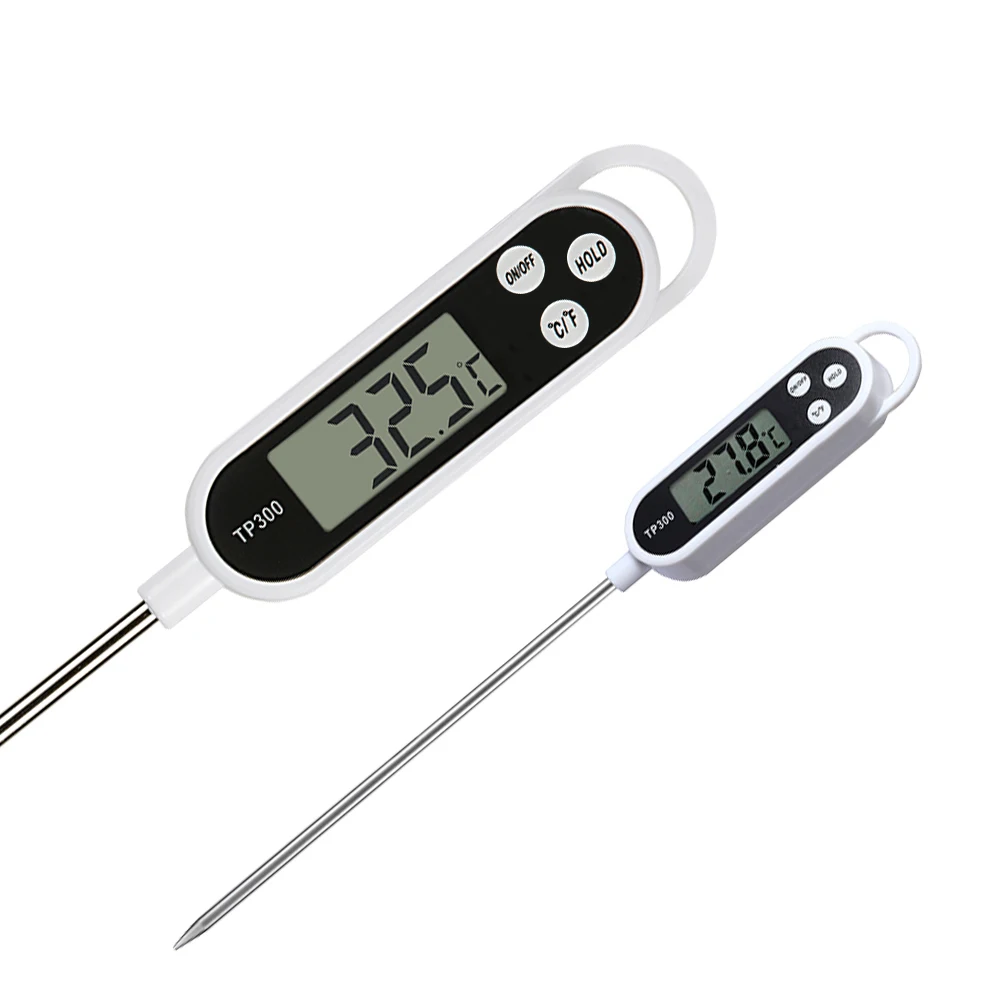 TP300 Measure Probe Kitchen Thermometer for Meat Cooking BBQ Oven Milk Food Water Liquid Oil Digital thermometer TP-300