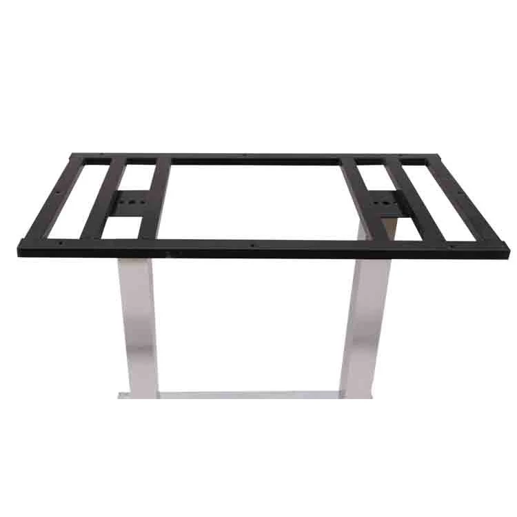 Table Base Restaurant Bar Industrial Coffee Wrought Coffee Dining Tulip Cast Iron Metal Dining Table Base Stainless Steel