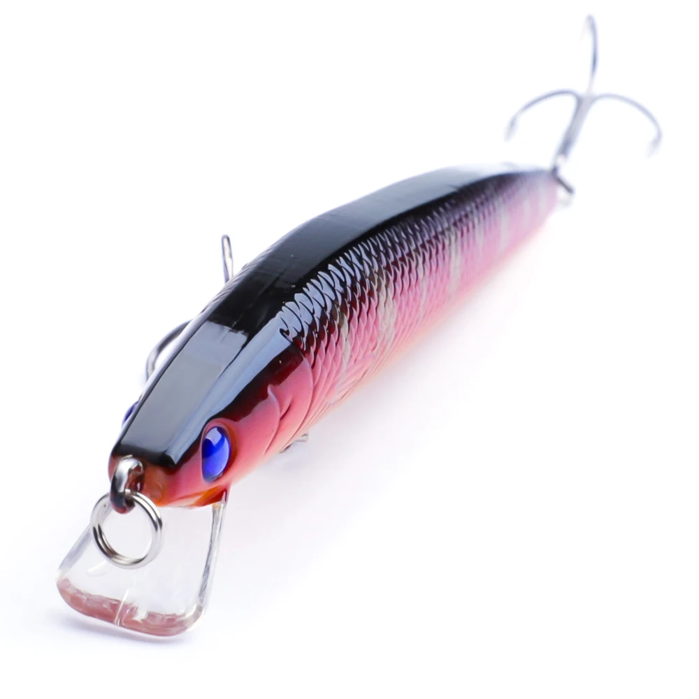 FTK Minnow Fishing Lure Floating Hard Bait Wobbler Jig Bait Crankbait Carp Striped bass Fishing tackle SwimBait
