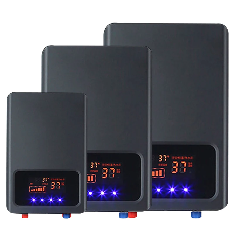 Wholesale OEM/ODM Household 220V 6.5KW 8KW 9KW Smart Bathroom Shower Tankless Water Heater Geyser Instant Electric Water Heaters