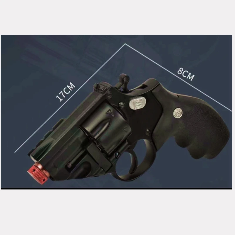 Bailiff model cubic double-action repetitive metal science and education model toy gun automatic pistol