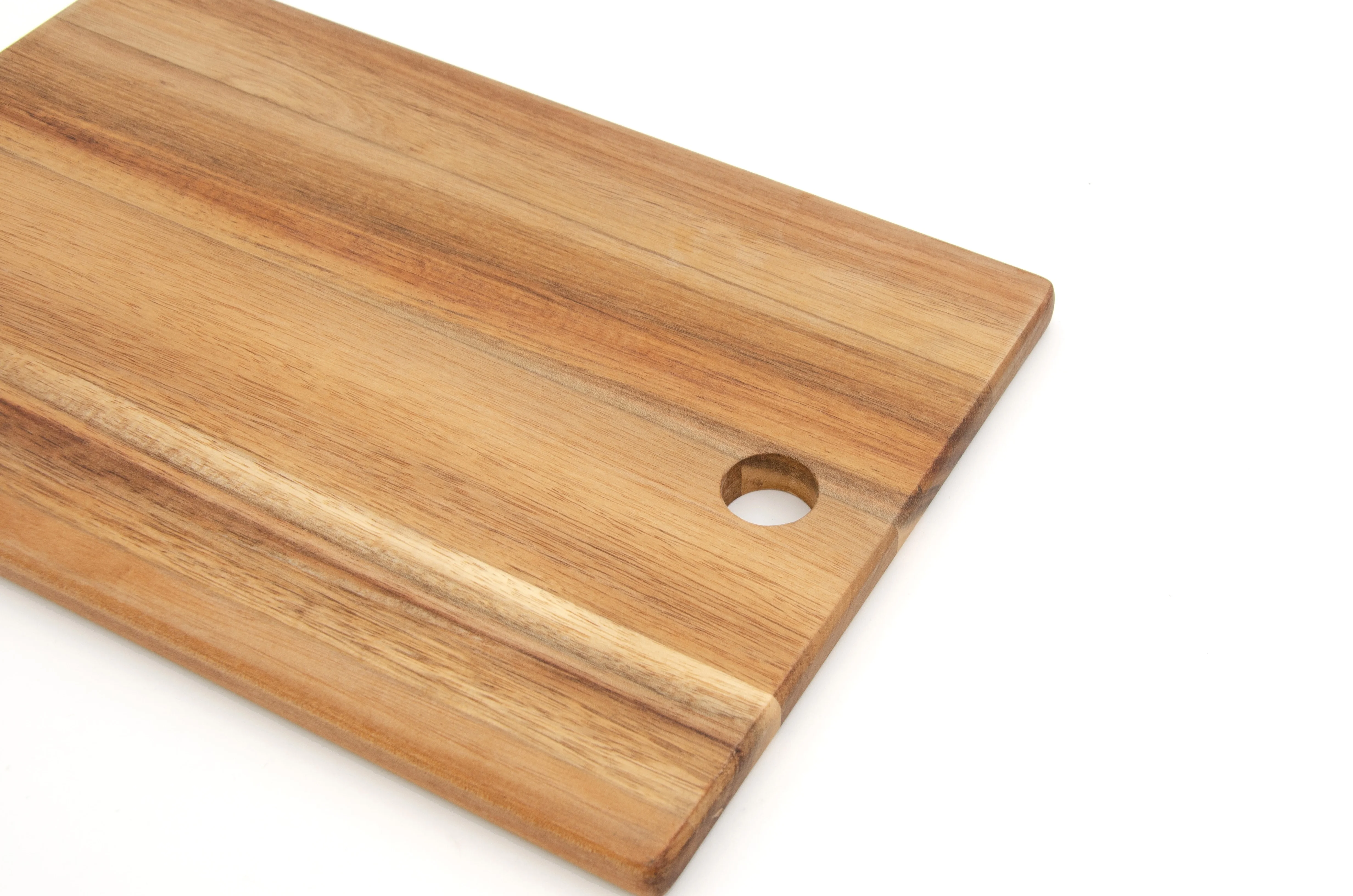 Long Lifetime Rectangle Functional Cutting Board Customized Chopping Blocks With Hanging Hole