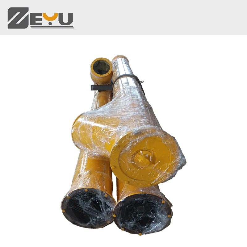 Stainless Steel Auger Spiral Cement Conveyor Factory Dia219 Screw Conveyor