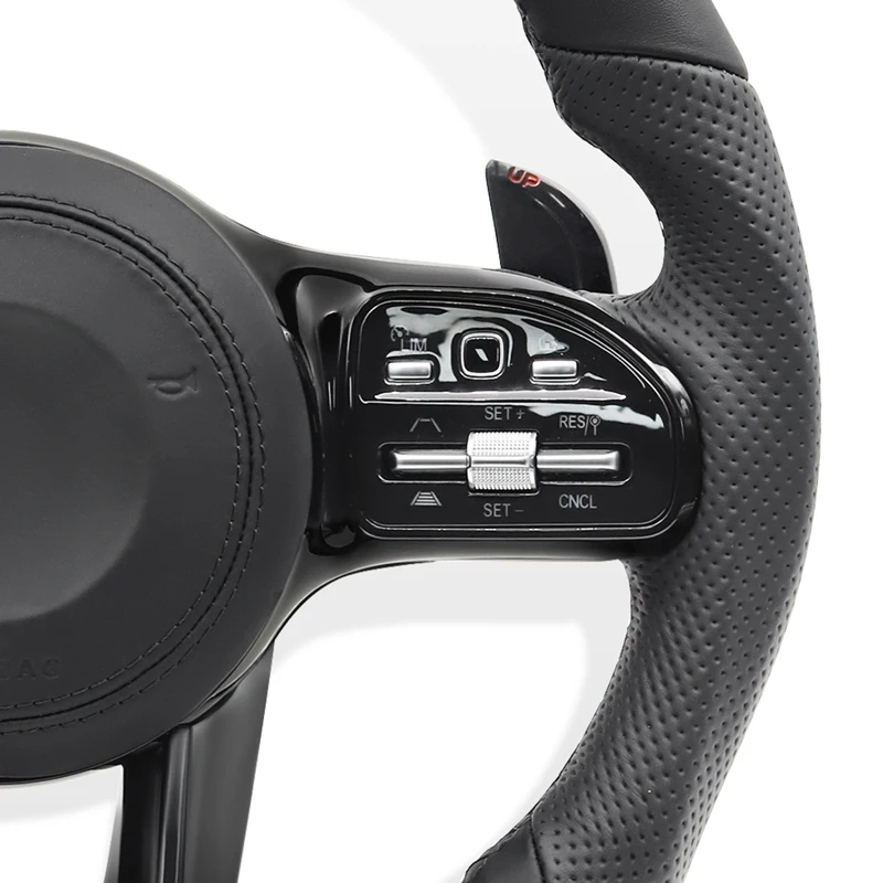 Car steering wheel for Mercedes Benz AMG W212 W204 W205 W222 W166 W167 W177 W253 A/B/C/E/S/G/V class cls glc gle gls gla cla glk