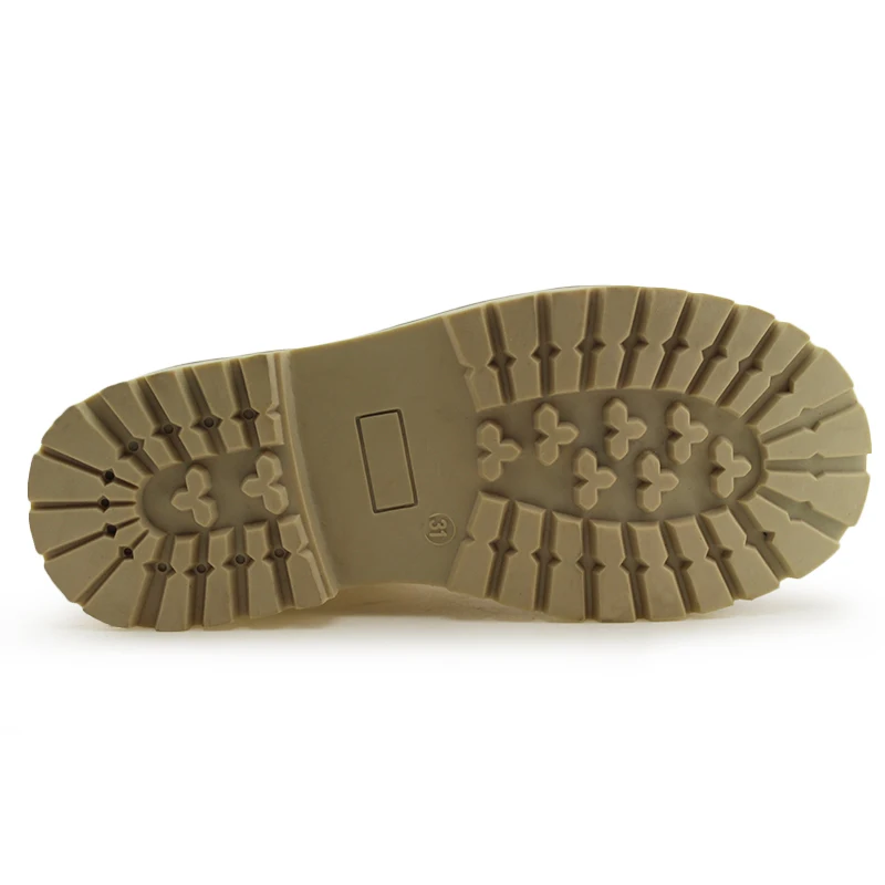 
Kids Lace-Up Ankle Boots Boy Girl fashion Waterproof Outdoor Workboots 