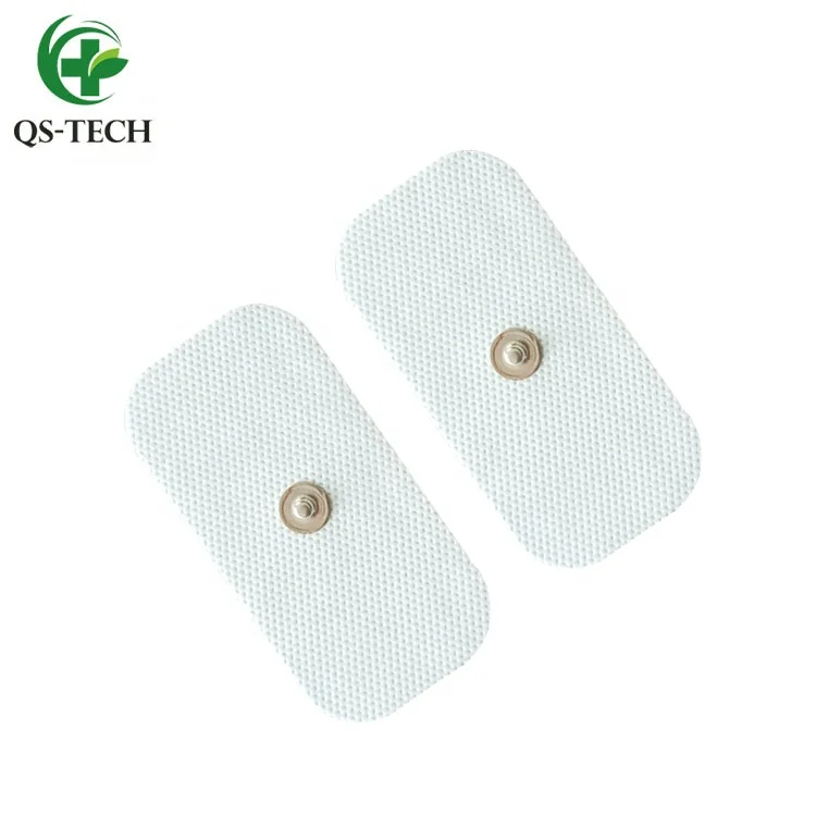 4x8cm Physical Reusable Self Adhesive Replacement Electrode Pads for TENS Therapy Machines