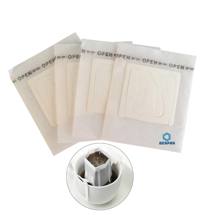 Factory Price Disposable  portable hanging ear drip coffee bags filter