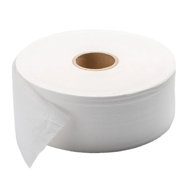 2022 Available Stock Tissue Roll Free Sample 2 PLY Toilet Paper Embossing Jumbo Rolls For Sale