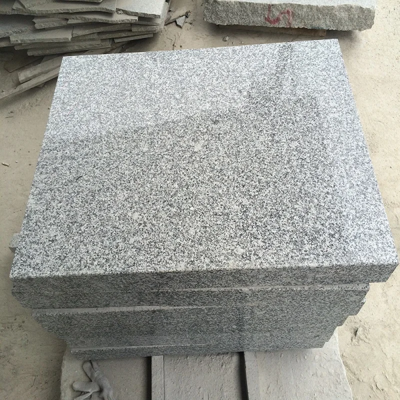 Chinese natural g603 granite light grey stone tiles