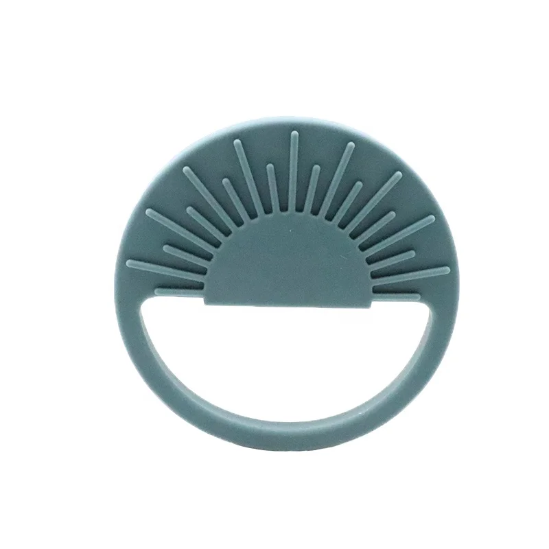 New Design Funny Silicone Sensory BPA Free Teething Toys Sun Baby Teether