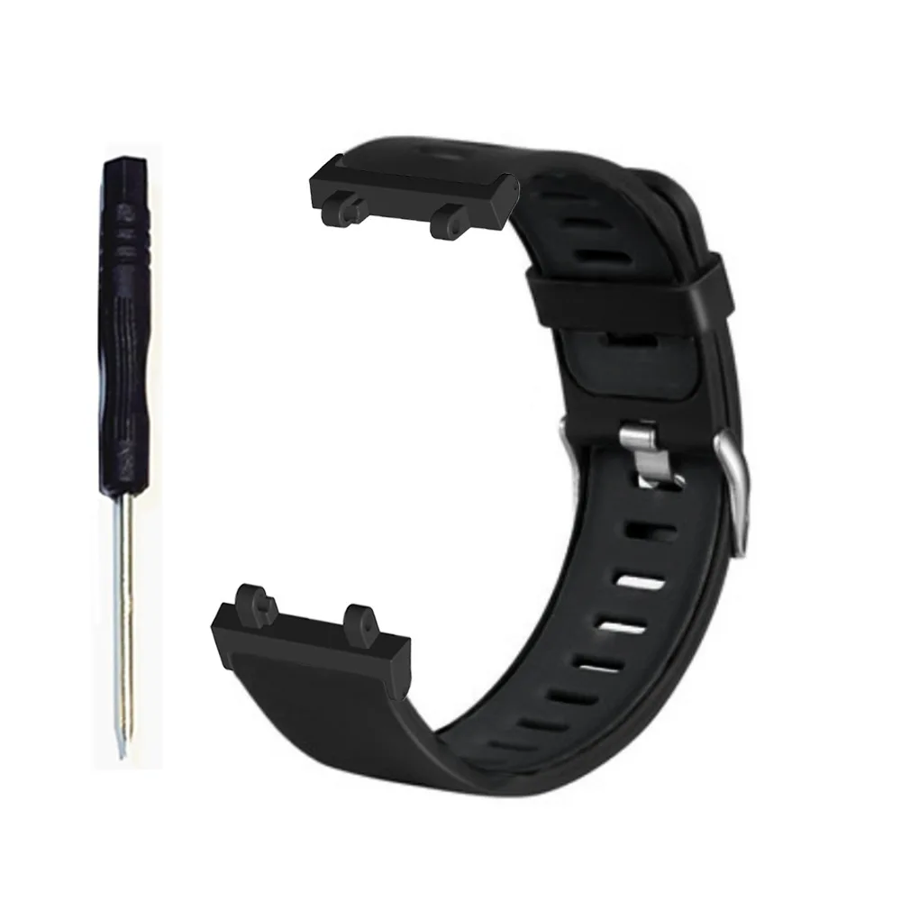 Factory Wholesale Silicone Strap Dual Color Watch Band Suitable for Huami Amazfit T-Rex2 metal head grain