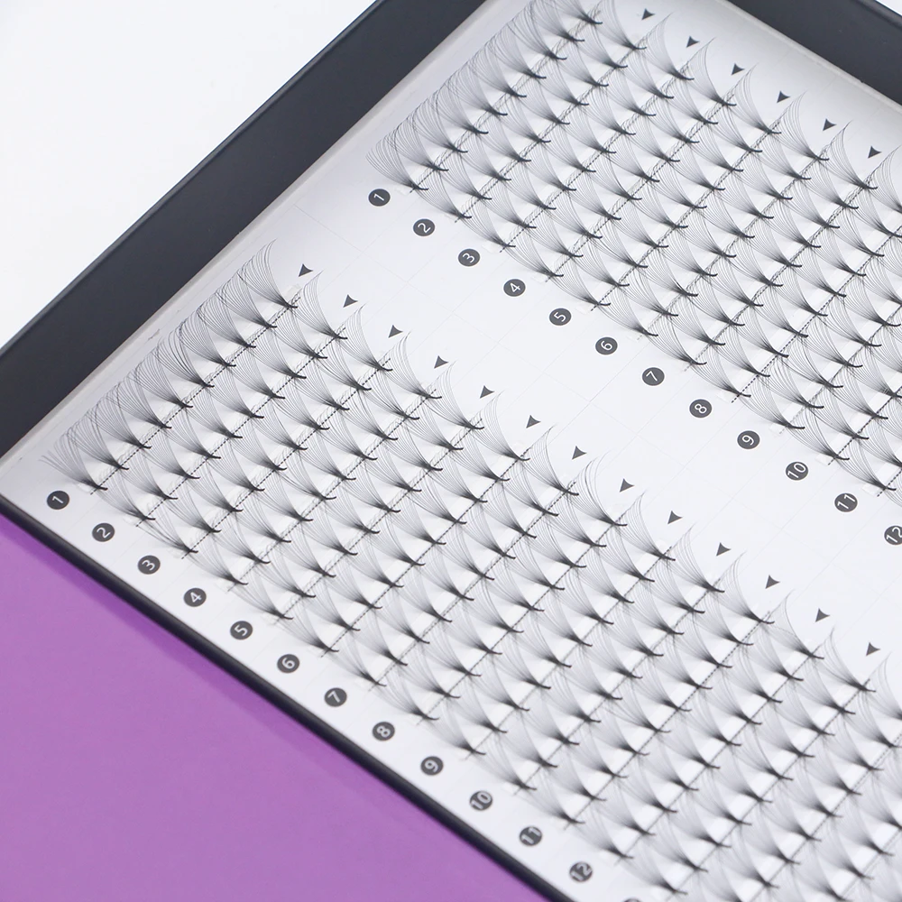 Point Base Wholesale 3D 4D 5D 6D 8D 10D Big Stock Eyelash Extension Russian Volume Lash Fans Pre Made Fans Eyelashes