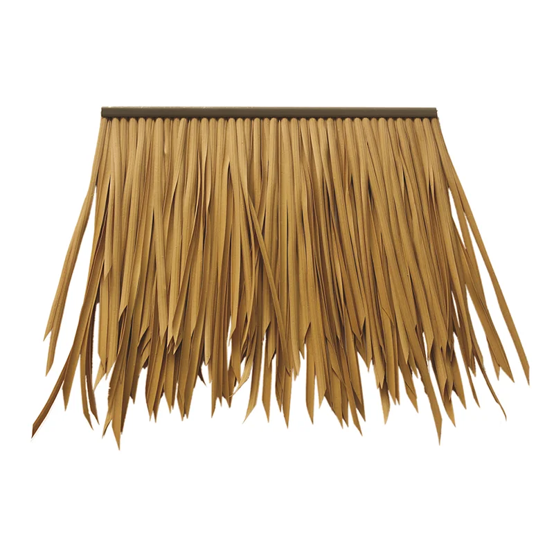 Preferential Price courtyard pergola synthetic thatch roof synthetic thatch manufactory Thatch Roof For House