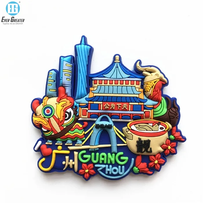 Custom High Quality Personalized 3D Fridge Magnets With 25 Years Experience And ISO Cert
