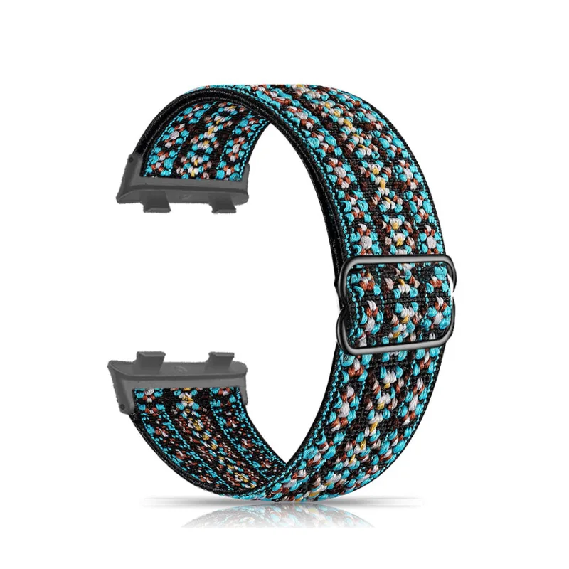 Fashion Stretchy Nylon elastic Bands for oppo smart watch band 41/42/46mm elastic strap OPPO 2 generation with connector