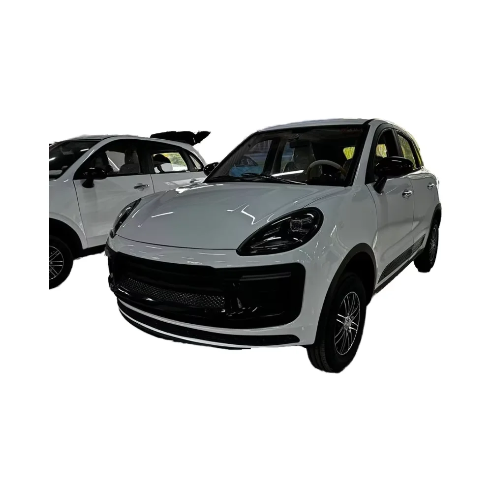 Mini Electric Car with Four-Wheel Driving Left Steering Hatchback Body Structure 4-Seater Sedan Lithium Battery EV Motor