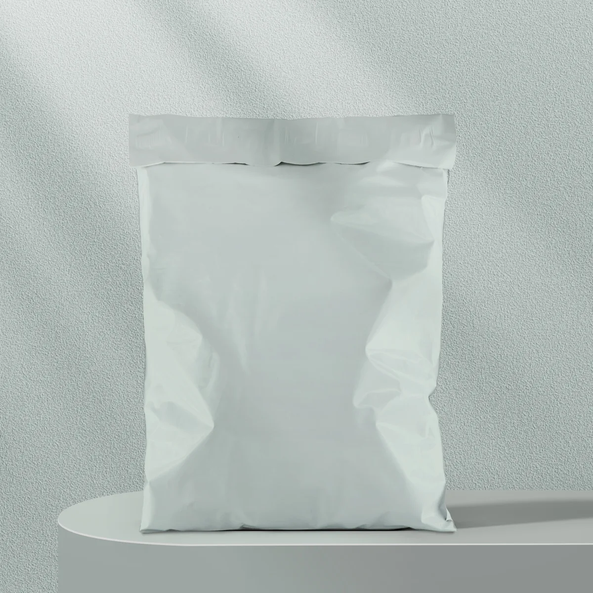 100 Custom White Poly Mailer Mailing Bags Waterproof Envelope Self Adhesive Eco Friendly Biodegradable