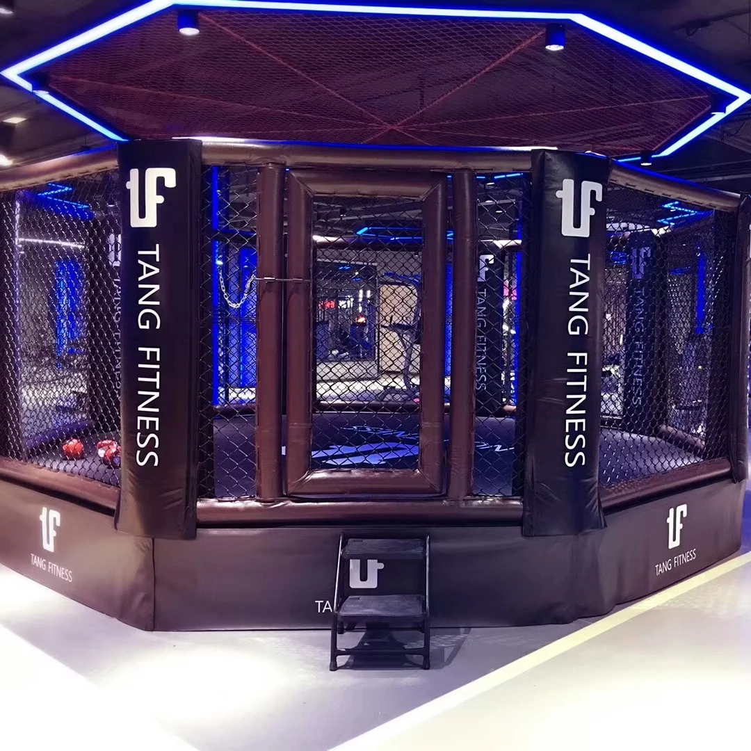 Боксерский ринг Профессиональный Ринг восьмиугольная боксерская клетка