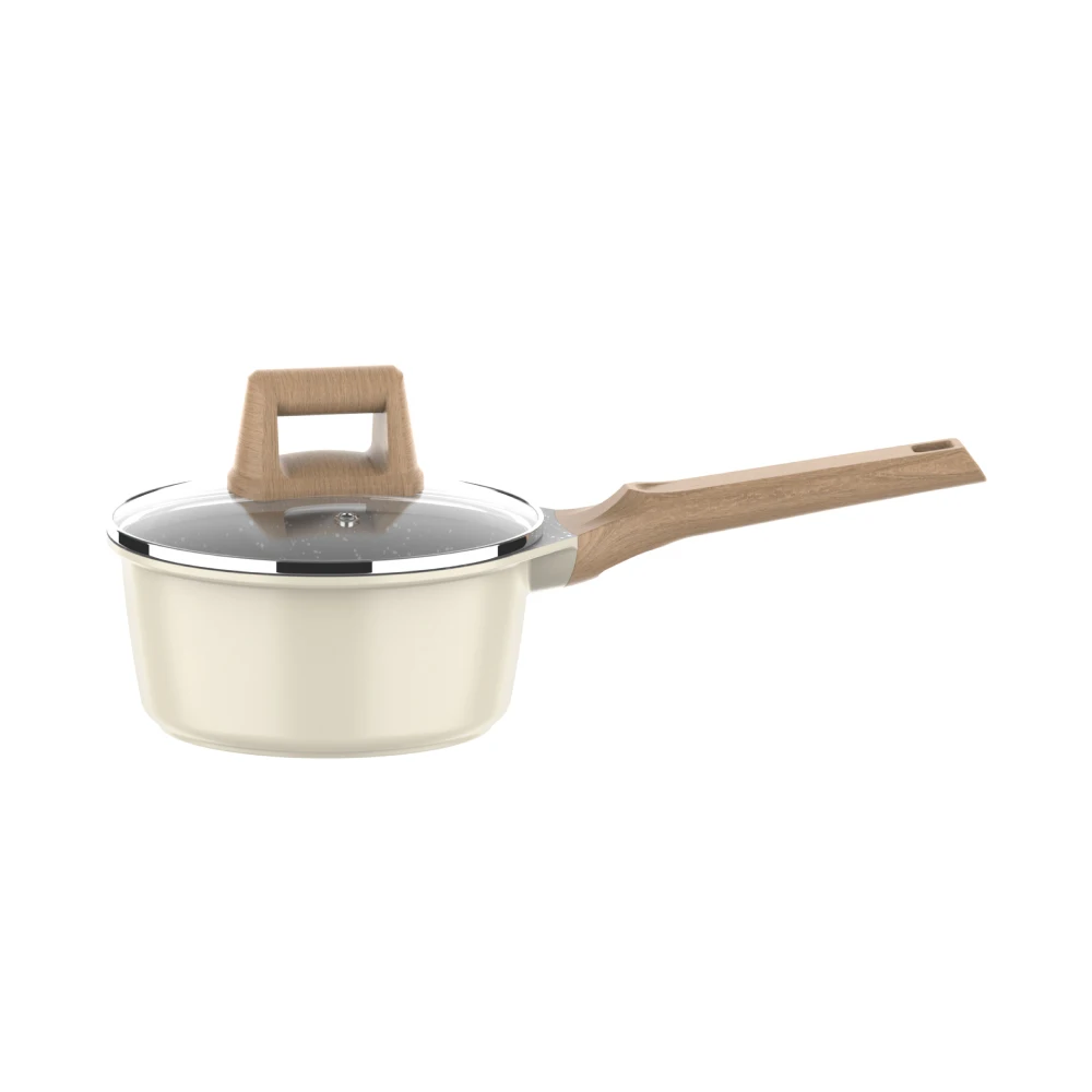 Hot Selling 7Piece Marble Coated Fry Pan Grill Pan Die Cast Aluminum Non Stick Cookware Sets for Home Cooking