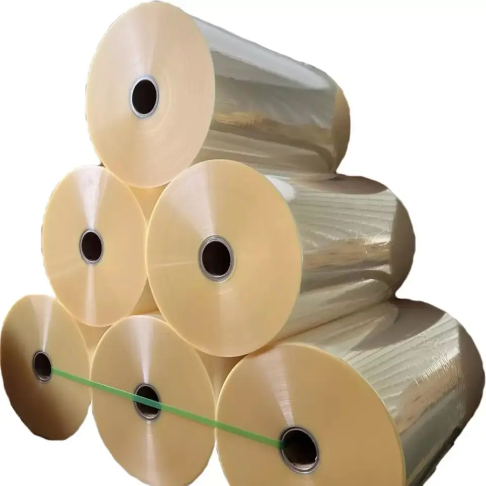 Best Selling high quality Heat Shrink Sleeve Bottle Packaging pvc shrink film label roll