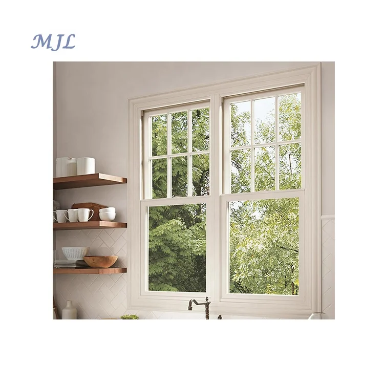 American grills design aluminum windows modern custom lift up glass single-hung window