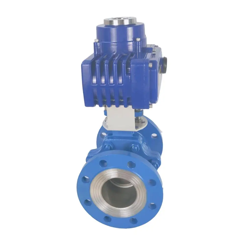 Quarter Turn Ip67 Compact Electric Valve Actuator Use with  Ball  Valve