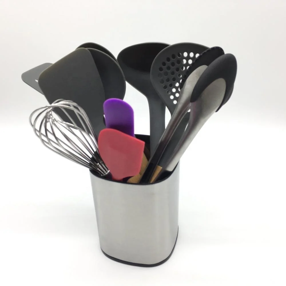 Новый продукт держатель для кухонной утвари контейнер посуды посуда КРОК из нержавеющей стали столовые приборы Нескользящие на дне