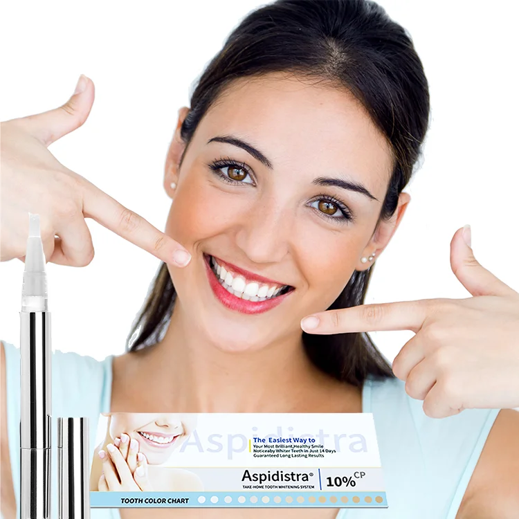 Free Sample Multi-Flavor Non Peroxide 16% 35%CP 1.2 Ml Dental Bleaching Use Teeth Whitening Pen 6% For Teeth Whitening Salon Use