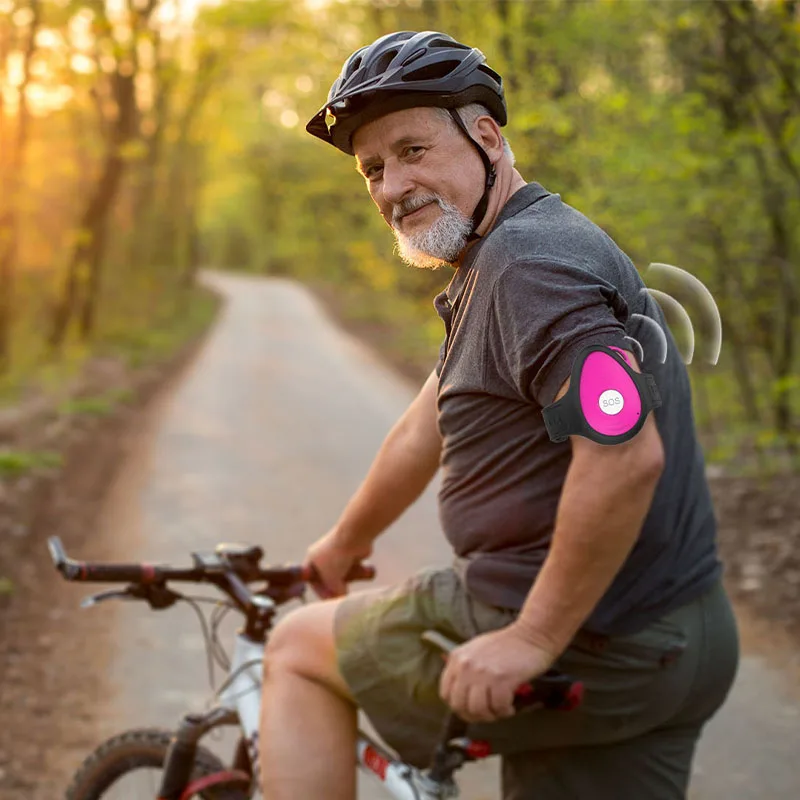 EV07 Elderly SOS Wristband Fall Detection and Location 4G GPS Tracer