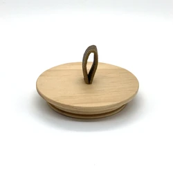 China High Quality Manufacturer Laser Logo MDF Candle Wooden Lis With String Deco