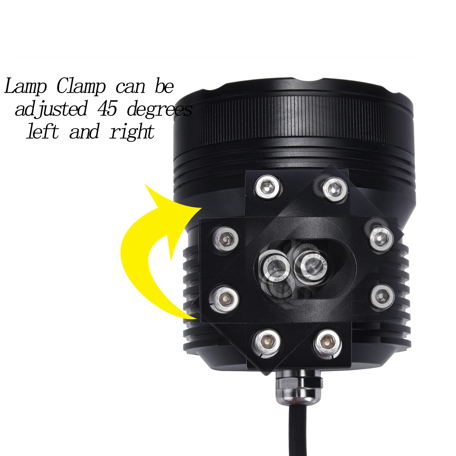 
LDDCZENGHUITEC High quality 60w motorcycle led light ing system 7200lumens 6*XML U3 led motorcycle headlight, motorcycle light 