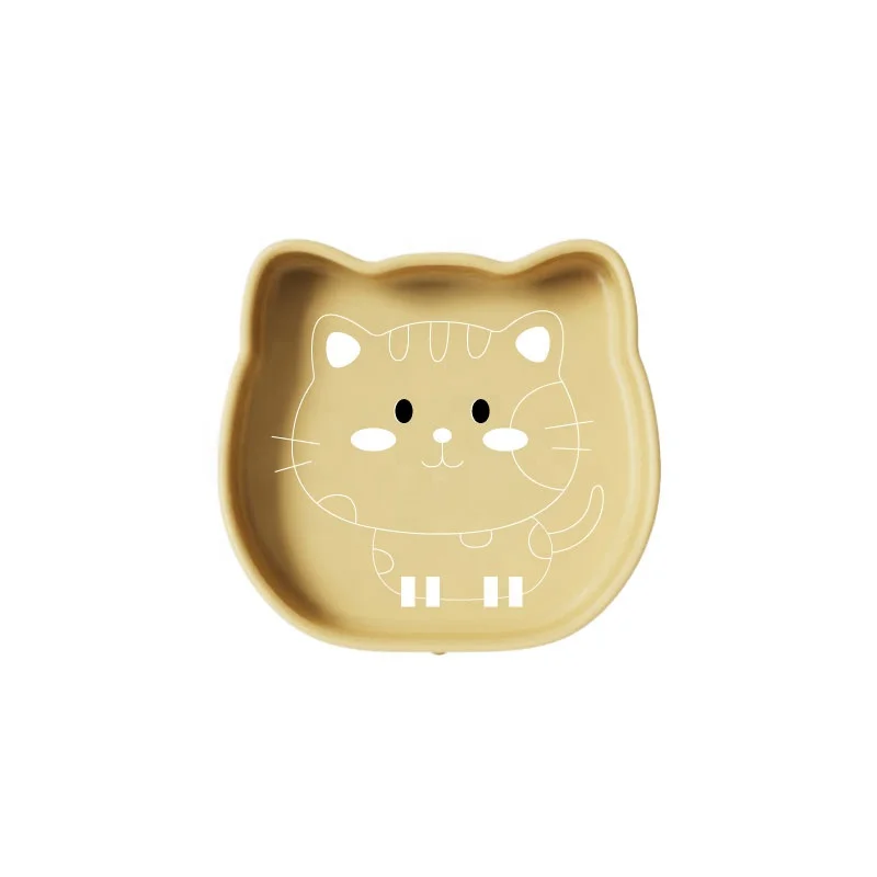 Kids Dining Feeding Combinations Set Bibs Plates Bowls Spoons Baby Stuff Silicone Baby Products