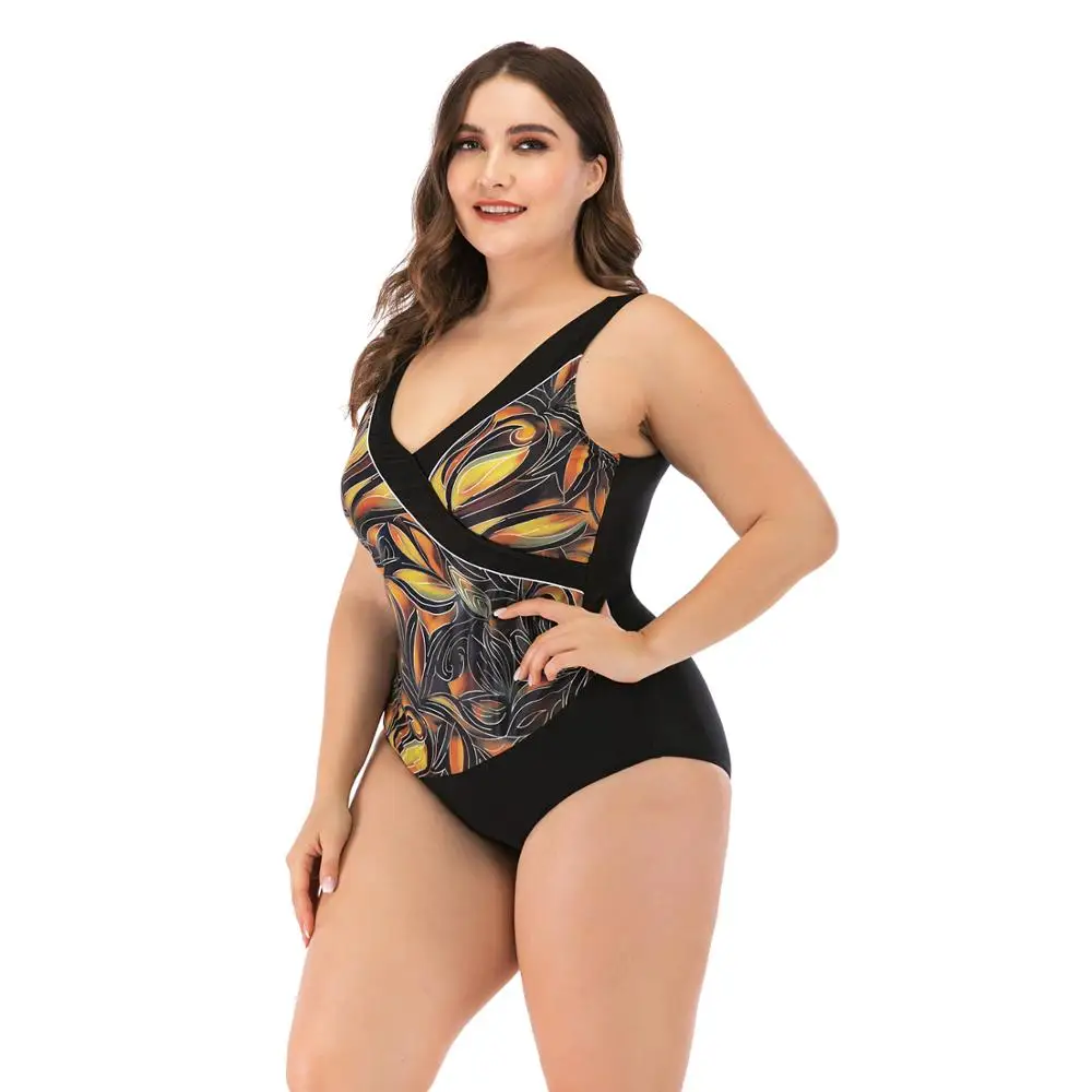 Plus Size Push Up Women Hight Waist Bikini Set Swimsuit Bathing Suit Beachwear Large Size Swimwear
